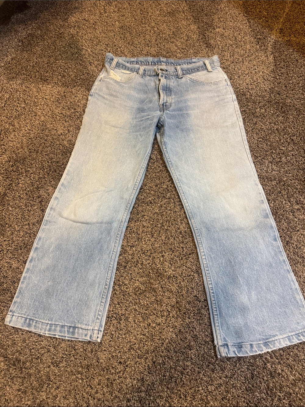 Levi's Light Blue Bootcut Jeans women Orange tag
